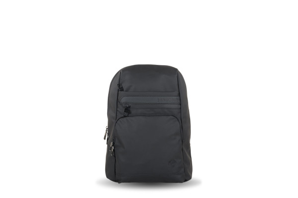 MOCHILA PORTAORDENADOR CARAMELO NEWMAN NEGRO 231.443-01