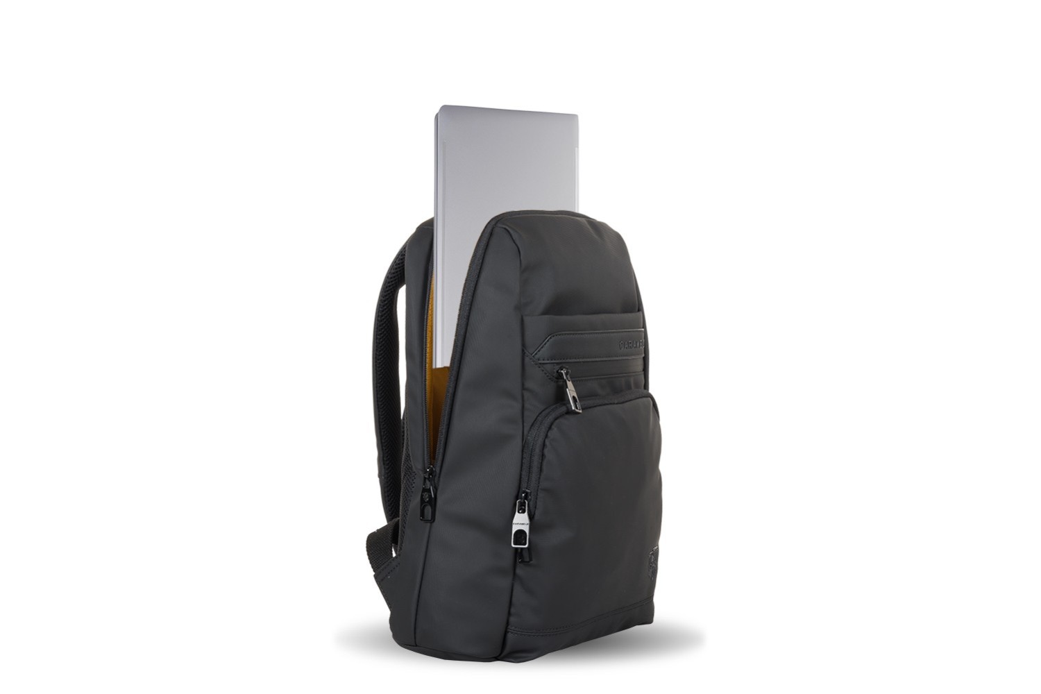 MOCHILA PORTAORDENADOR CARAMELO NEWMAN NEGRO 231.443-01