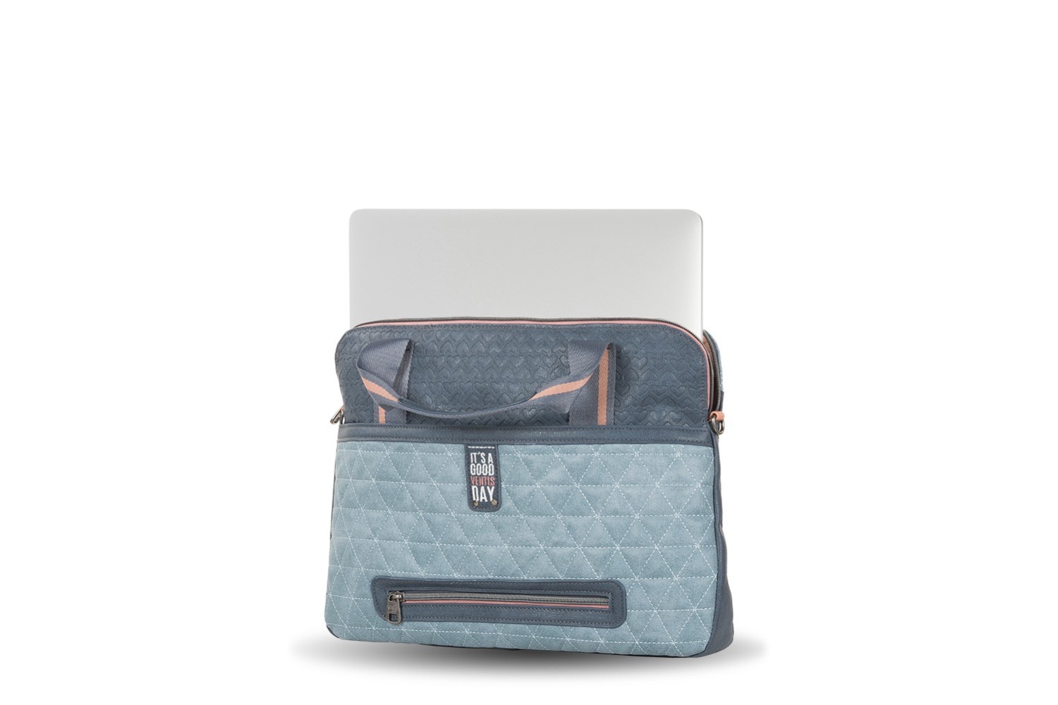 MALETÍN PORTAORDENADOR VENTIS MULTICOLOR AZUL 235.886-01