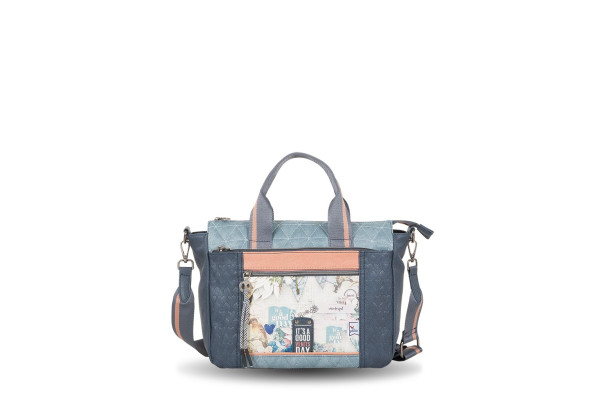 BOLSO / BANDOLERA VENTIS MULTICOLOR AZUL 235.871-01