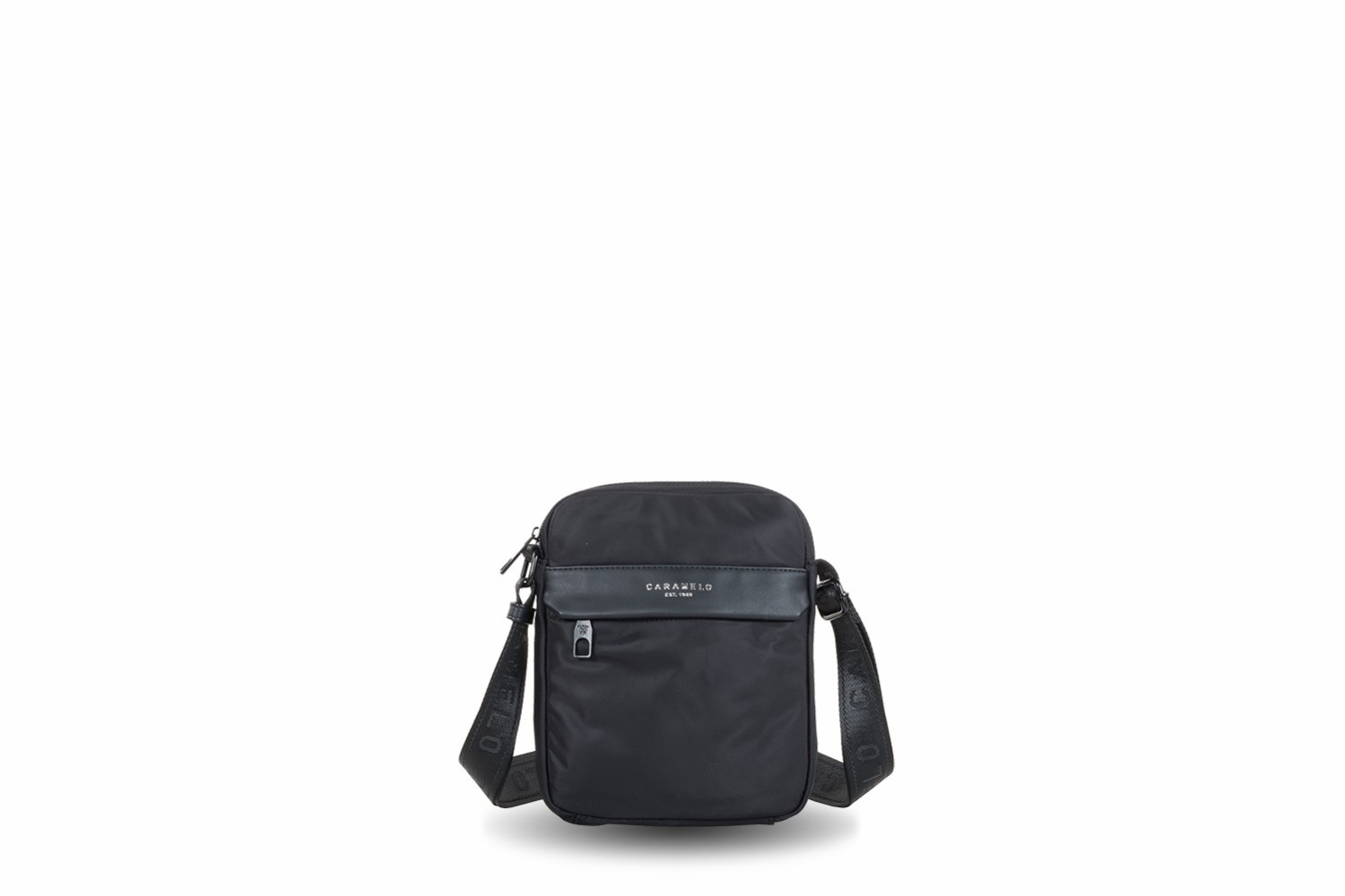 BANDOLERA CARAMELO KELVIN NEGRO 246.975-01