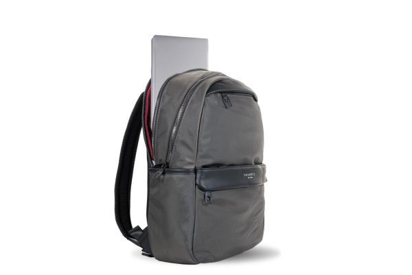 MOCHILA PORTAORDENADOR CARAMELO KELVIN GRIS 246.920-02