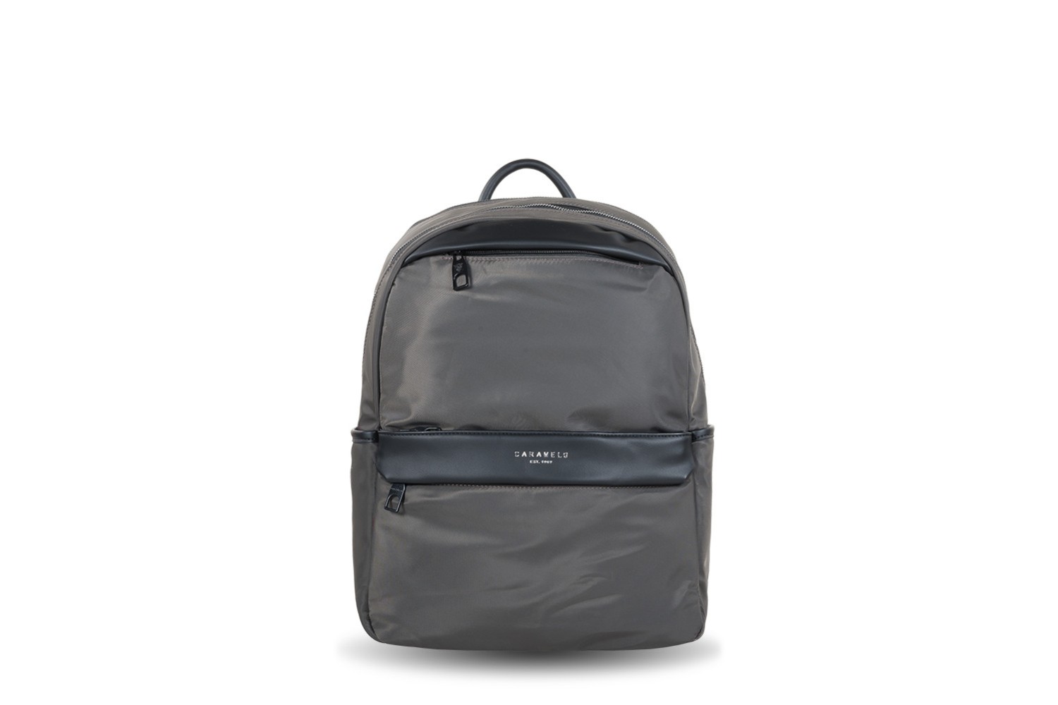 MOCHILA PORTAORDENADOR CARAMELO KELVIN GRIS 246.920-02