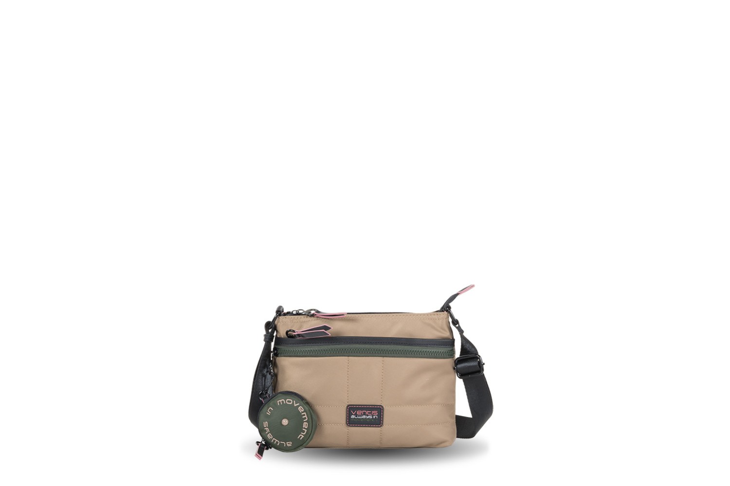 BANDOLERA / BOLSO DE MANO VENTIS TAUPE 242.675-03