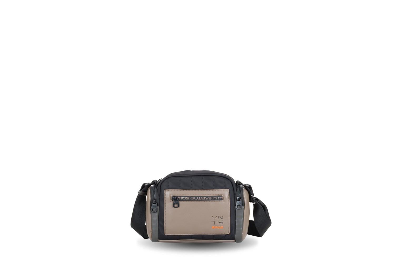 BANDOLERA VENTIS NEGRO TAUPE 242.599-01