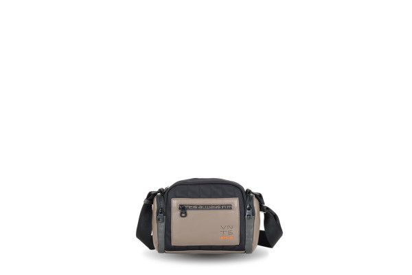BANDOLERA VENTIS NEGRO TAUPE 242.599-01