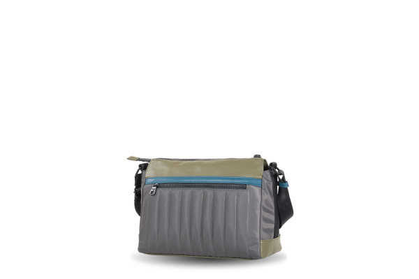 BANDOLERA VENTIS NEGRO GRIS KAKI 242.506-02