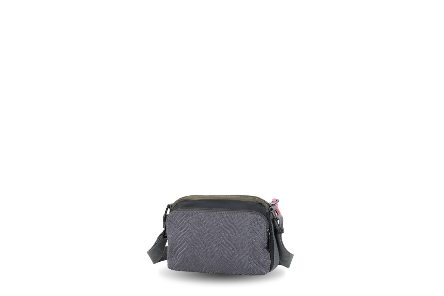 BANDOLERA DEVOTA & LOMBA FIELD NEGRO GRIS 241.990–01