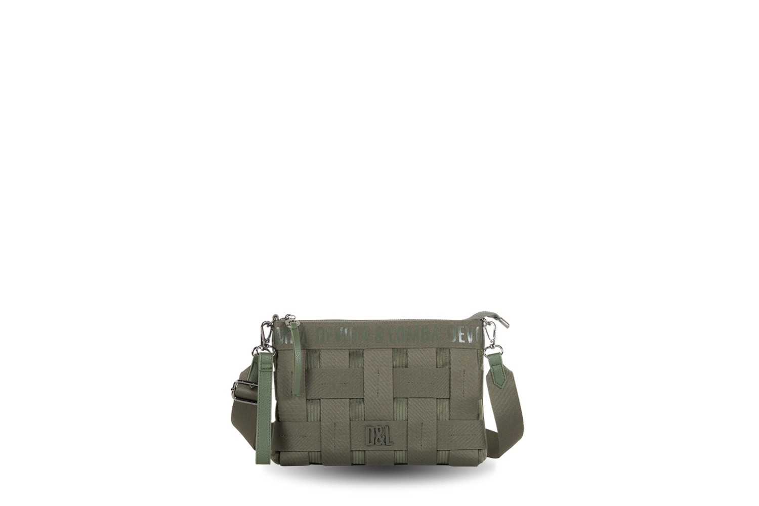 BANDOLERA / BOLSO DE MANO DEVOTA & LOMBA CROSS KAKI 241.802-03