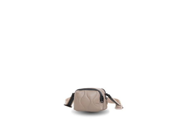 BANDOLERA DEVOTA & LOMBA LACK TAUPE 241.507-02