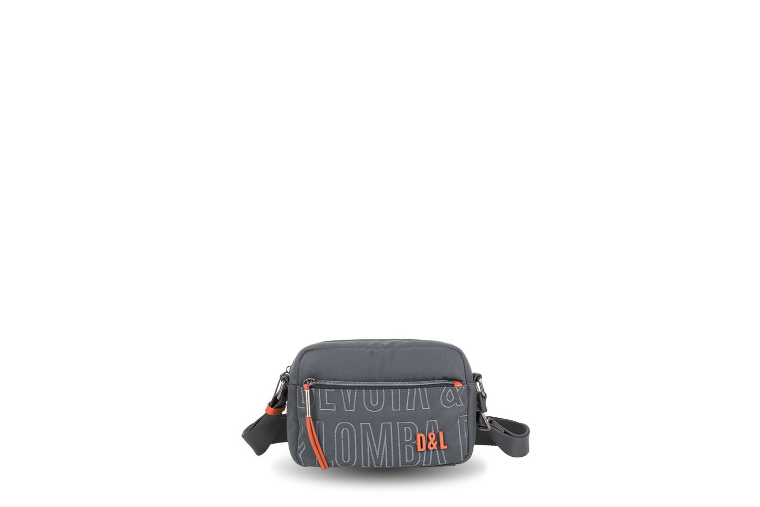 BANDOLERA DEVOTA & LOMBA BORDER GRIS 241.471-02