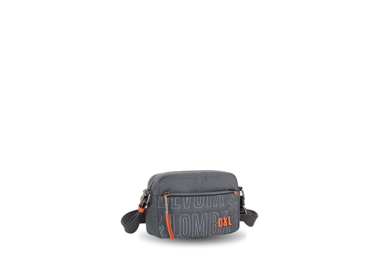 BANDOLERA DEVOTA & LOMBA BORDER GRIS 241.471-02