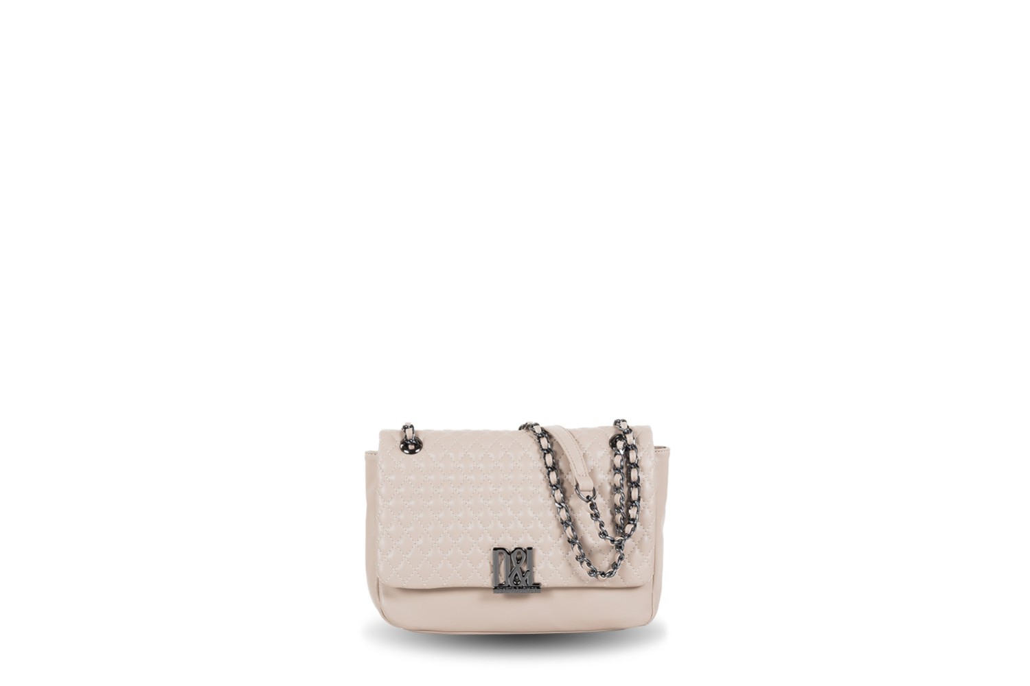 BANDOLERA DEVOTA & LOMBA CLASPER TAUPE 140.420-03