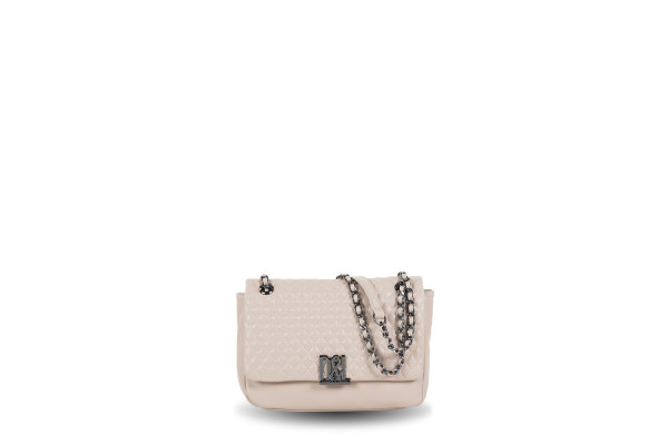 BANDOLERA DEVOTA & LOMBA CLASPER TAUPE 140.420-03