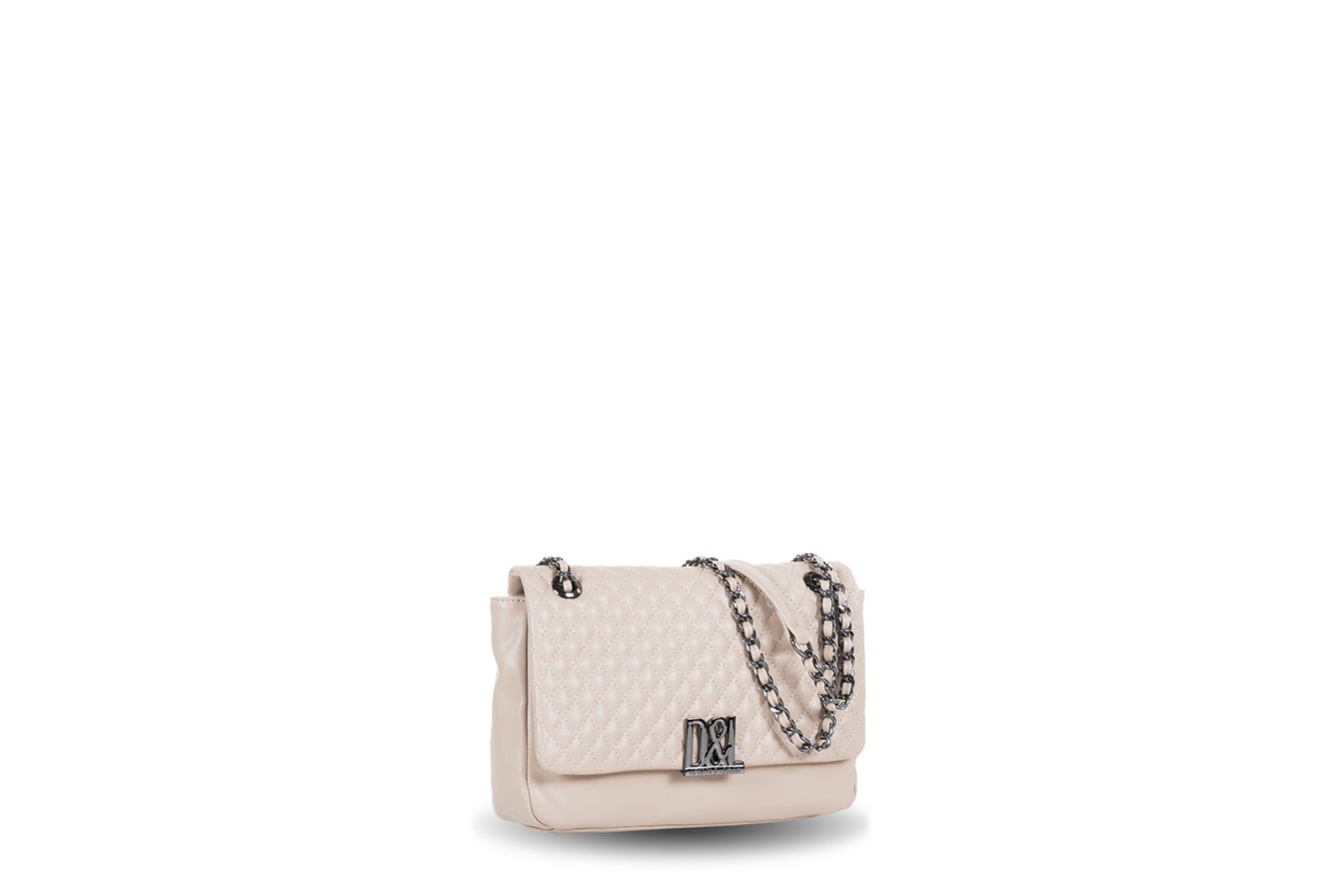 BANDOLERA DEVOTA & LOMBA CLASPER TAUPE 140.420-03