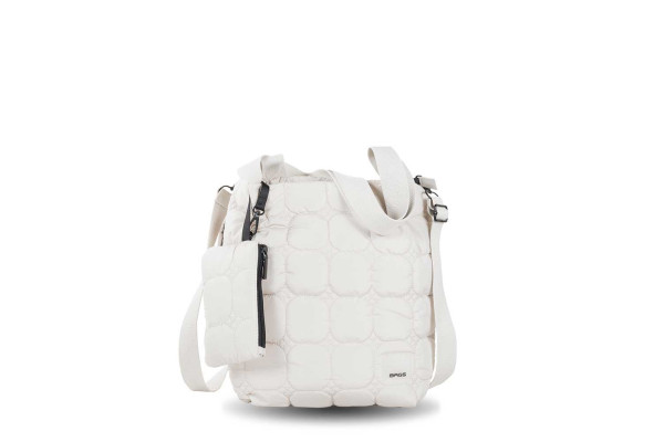 BOLSO / BANDOLERA CON MONEDERO EXTRAÍBLE VENTIS BLANCO ROTO 150.502-01