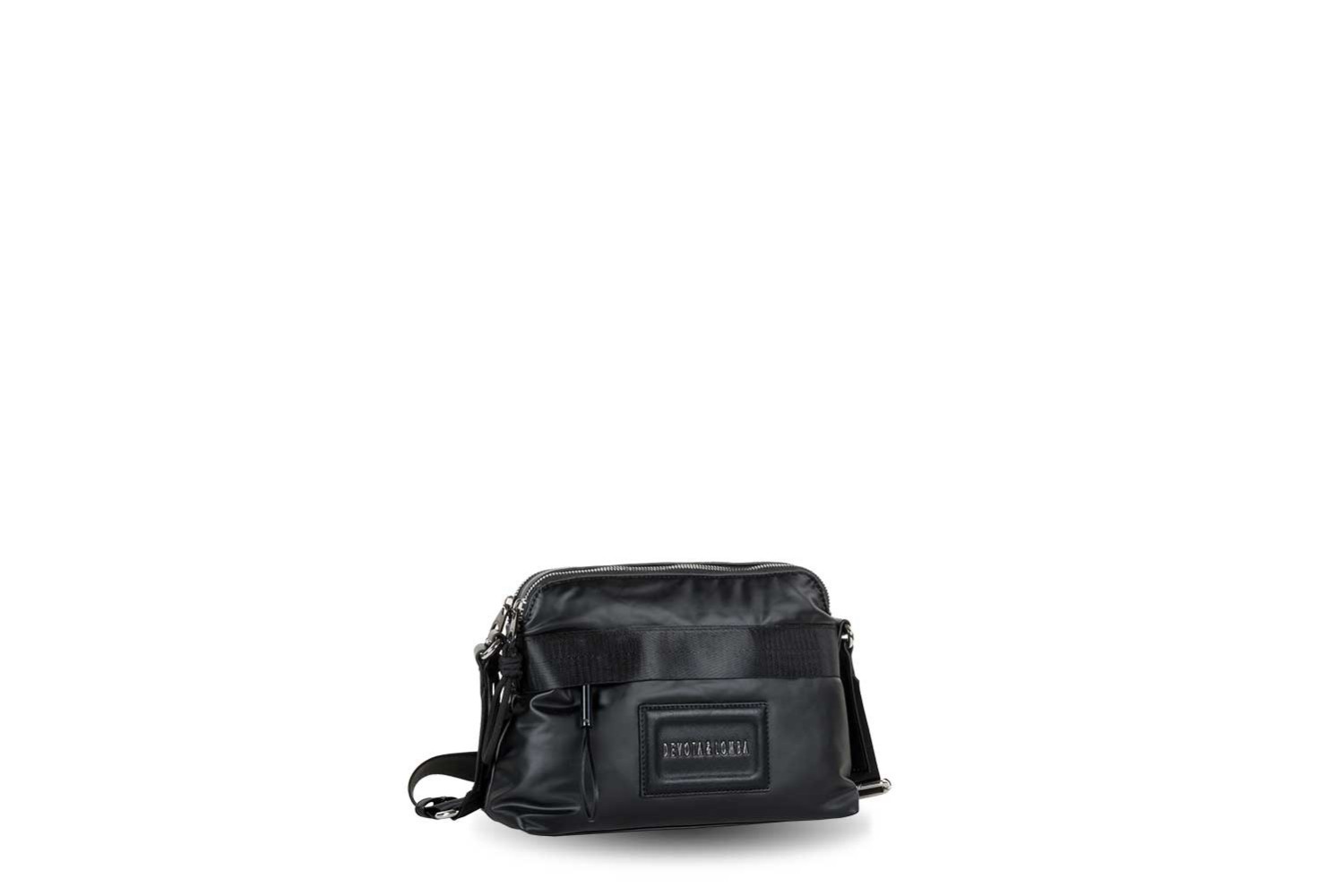 BANDOLERA DEVOTA & LOMBA SUNRISE NEGRO 251.444-01