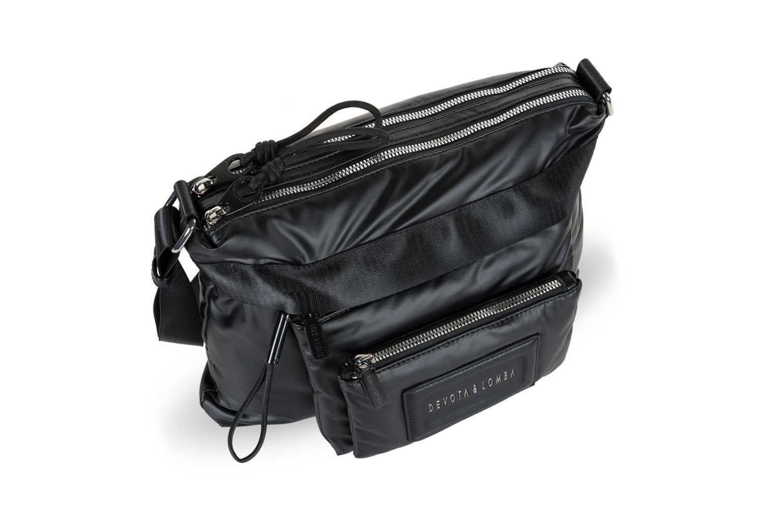 BANDOLERA DEVOTA & LOMBA SUNRISE NEGRO 251.442-01