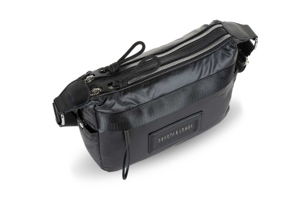 BANDOLERA DEVOTA & LOMBA SUNRISE NEGRO 251.430-01