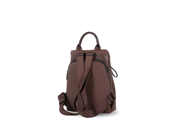 MOCHILA ANTIRROBO DEVOTA & LOMBA PAIR MARRÓN 251.384-02