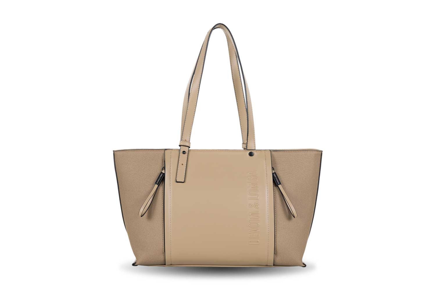 BOLSO DEVOTA & LOMBA PAIR TAUPE 251.328-04