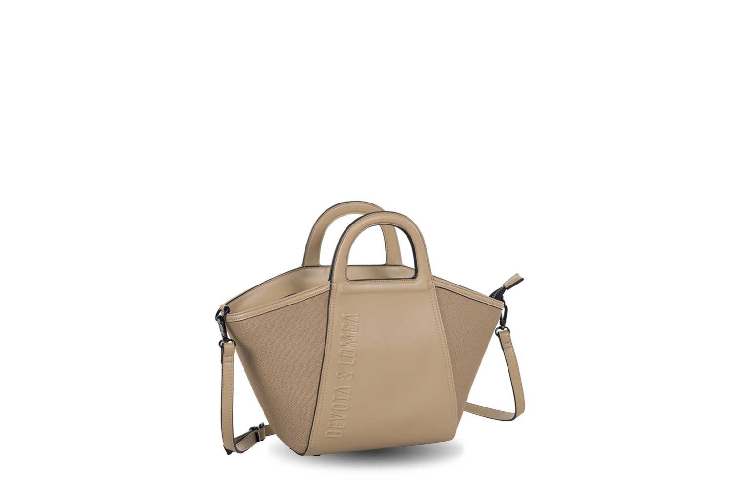 BOLSO / BANDOLERA DEVOTA & LOMBA PAIR TAUPE 251.307-04