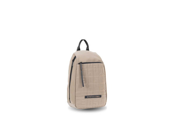 MOCHILA ANTIRROBO DEVOTA & LOMBA MASTER TAUPE 251.283-02 2