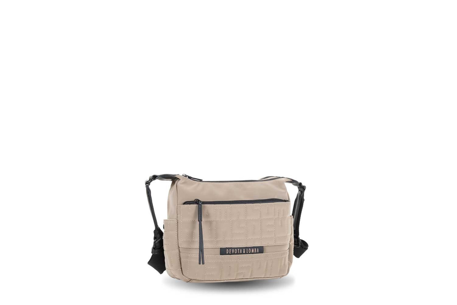 BANDOLERA DEVOTA & LOMBA MASTER TAUPE 251.230-02