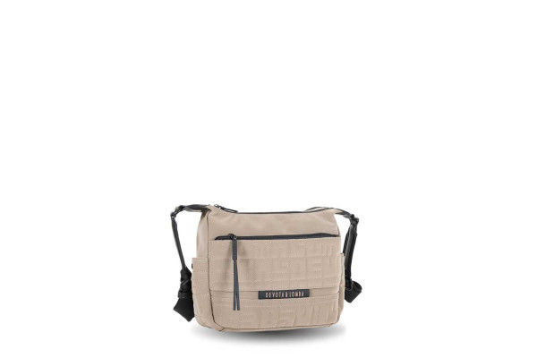 BANDOLERA DEVOTA & LOMBA MASTER TAUPE 251.230-02