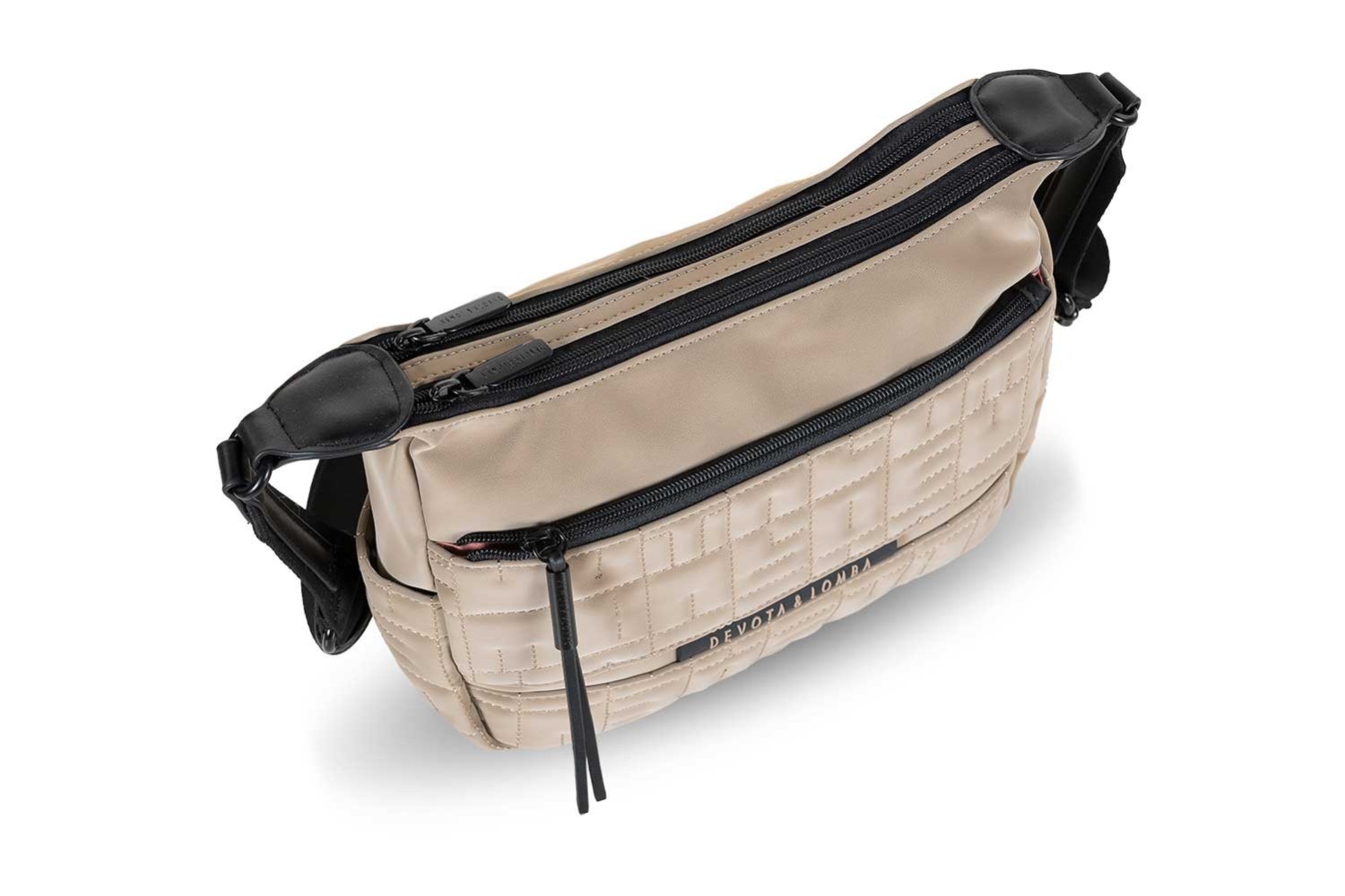 BANDOLERA DEVOTA & LOMBA MASTER TAUPE 251.230-02