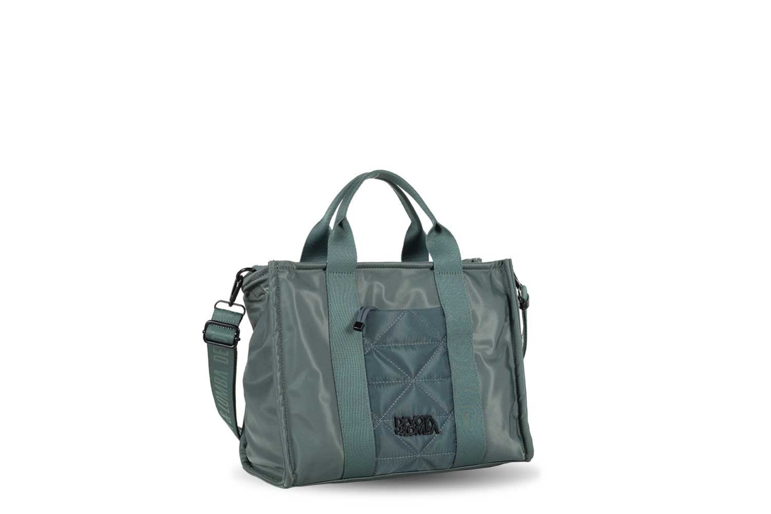 BOLSO / BANDOLERA DEVOTA & LOMBA FRAME VERDE 251.150-03