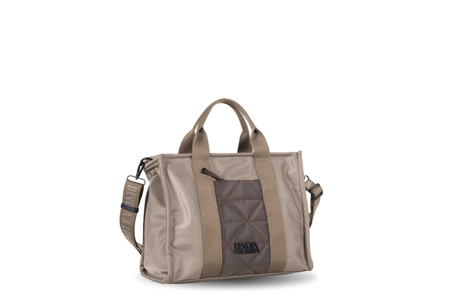 BOLSO / BANDOLERA DEVOTA & LOMBA FRAME TAUPE 251.150-02