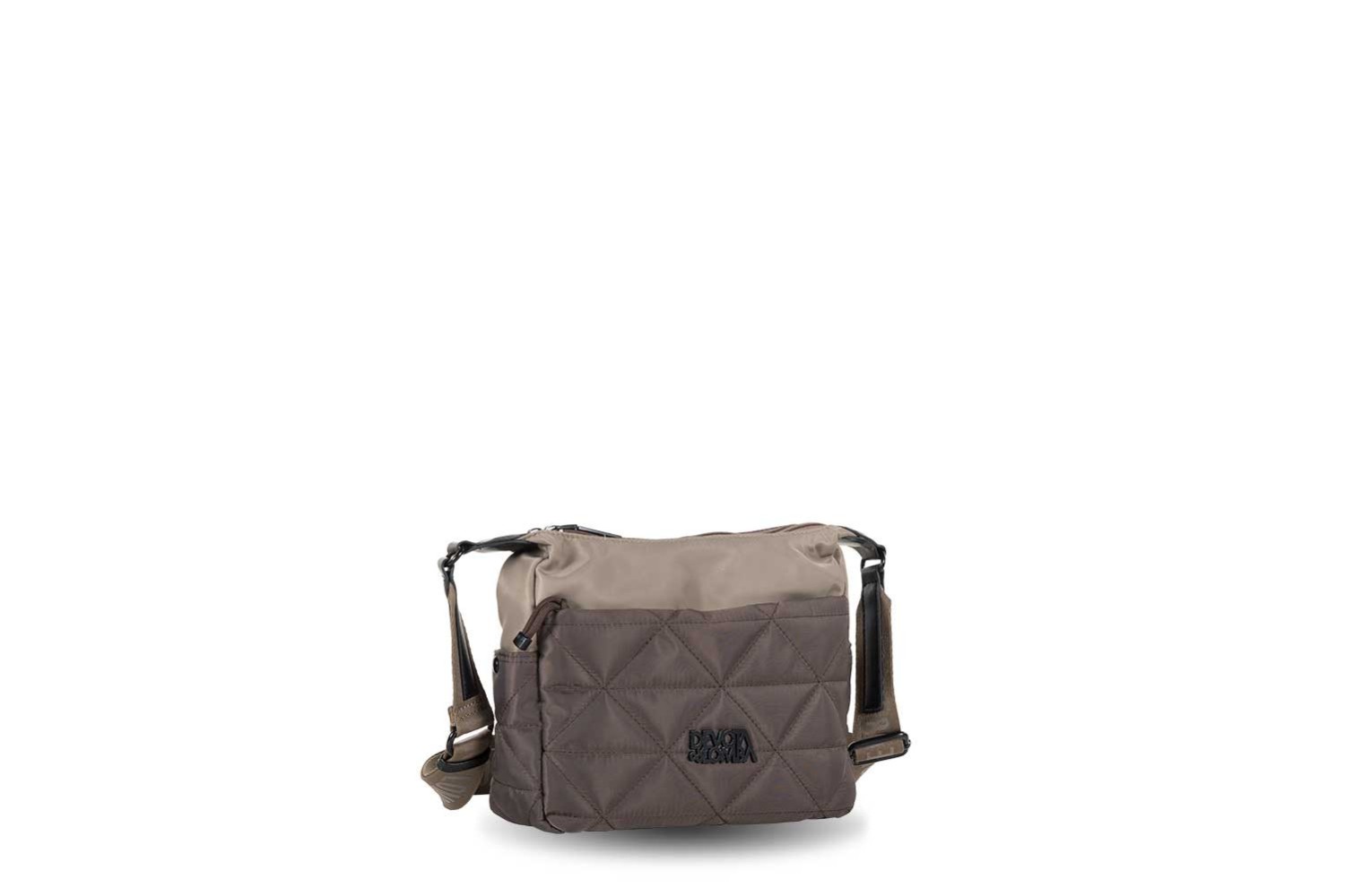 BANDOLERA DEVOTA & LOMBA FRAME TAUPE 251.130-02