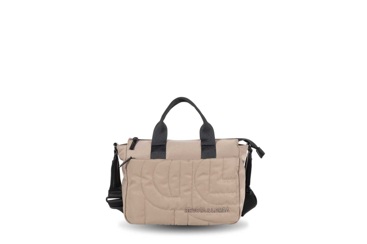 BOLSO / BANDOLERA DEVOTA & LOMBA BLISS TAUPE 251.071-03