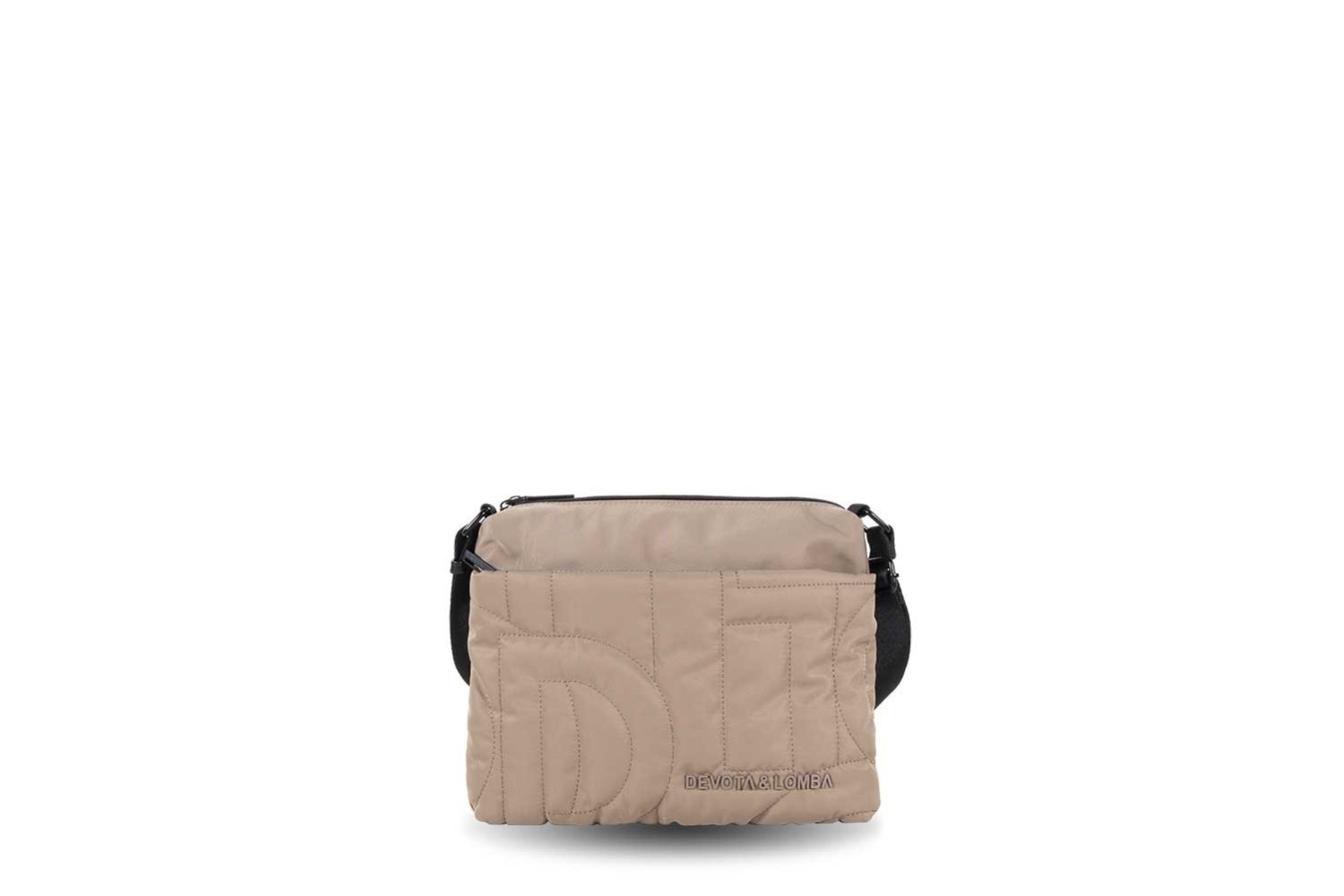 BANDOLERA DEVOTA & LOMBA BLISS TAUPE 251.042-03