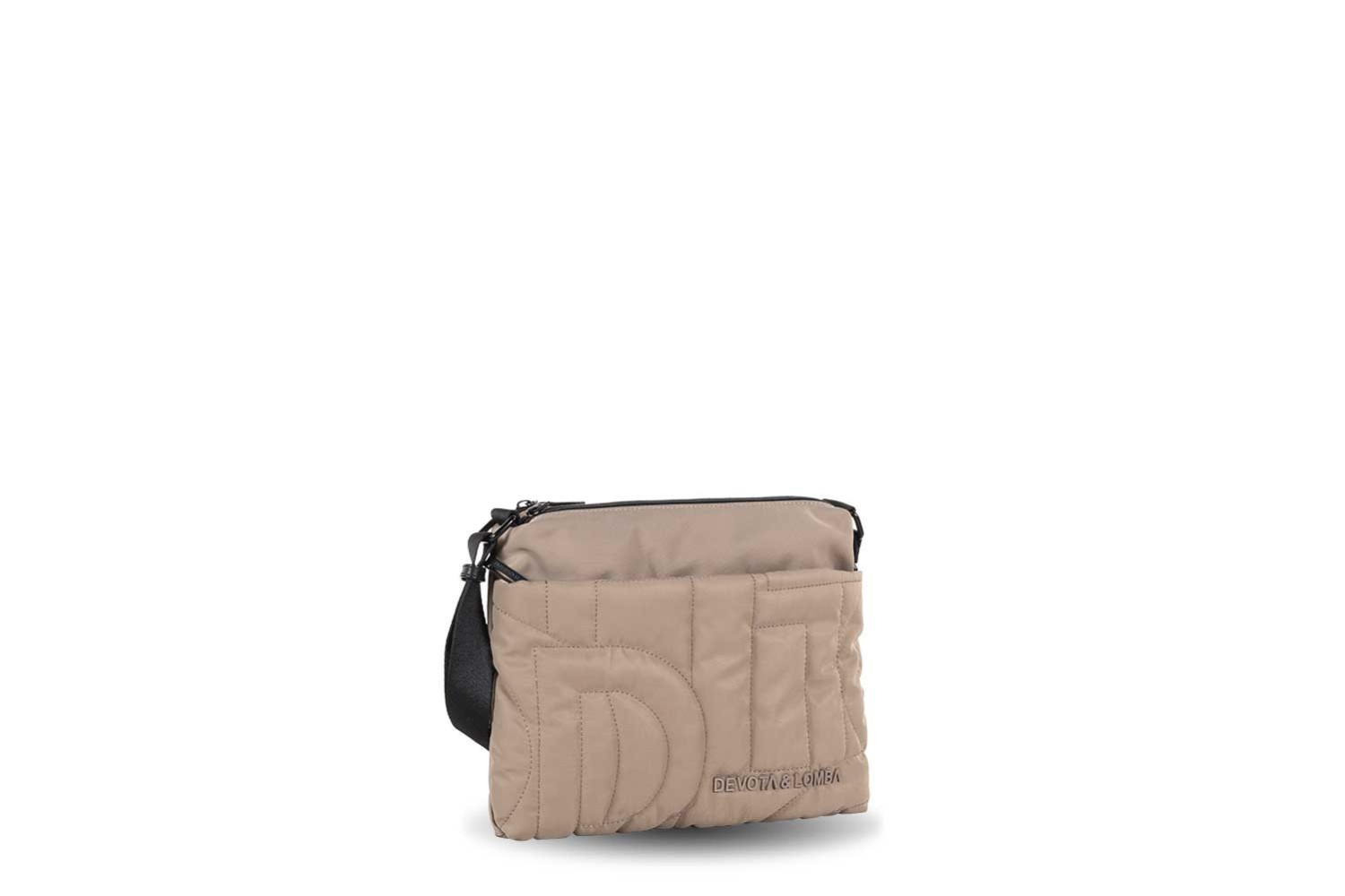 BANDOLERA DEVOTA & LOMBA BLISS TAUPE 251.042-03