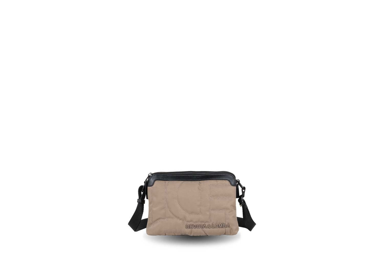 BANDOLERA DEVOTA & LOMBA BLISS TAUPE 251.027-03