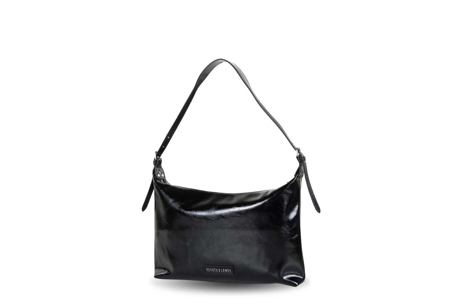 BOLSO / BANDOLERA DEVOTA & LOMBA SLEEK NEGRO 150.806-01
