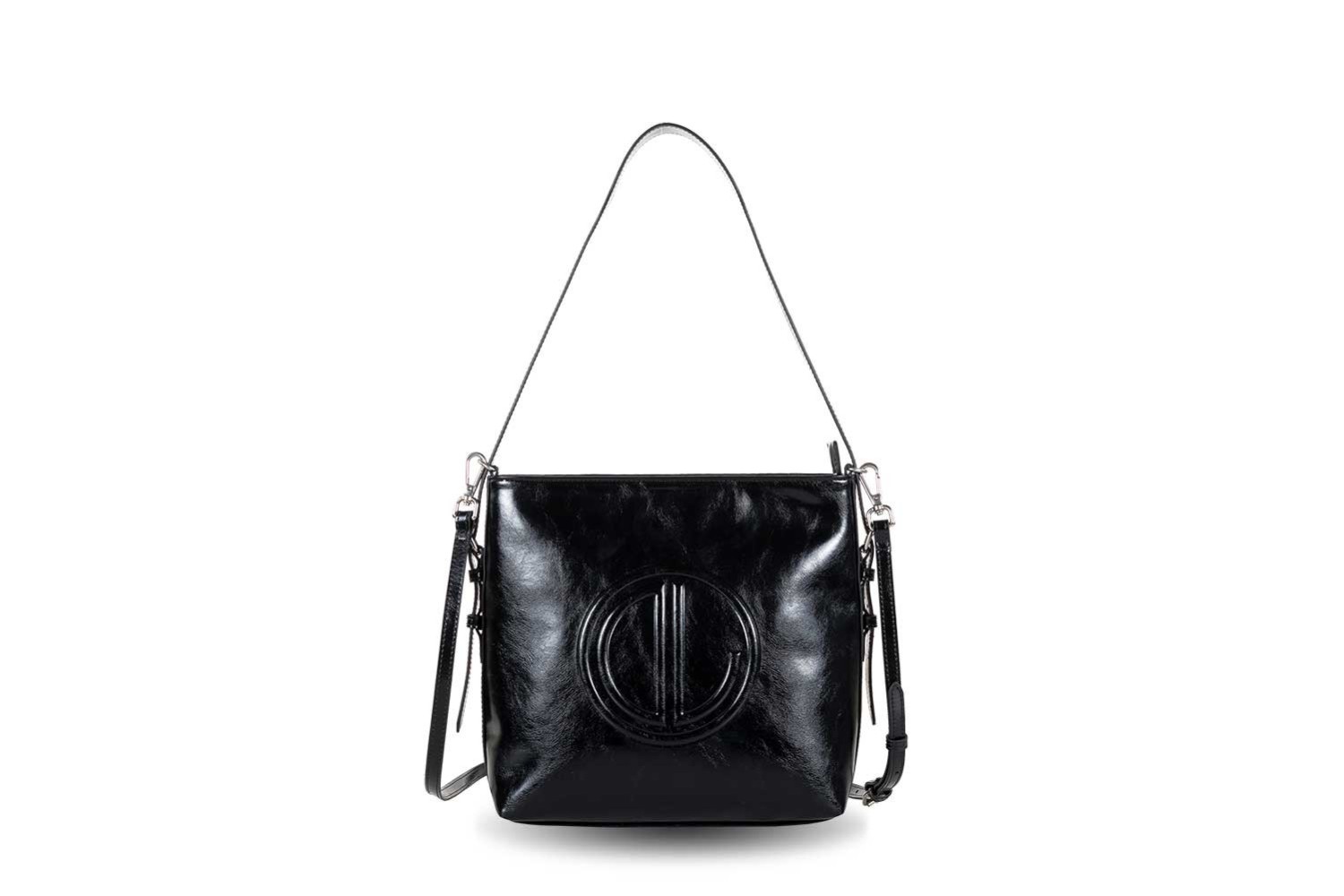 BOLSO / BANDOLERA DEVOTA & LOMBA SLEEK NEGRO 150.805-01