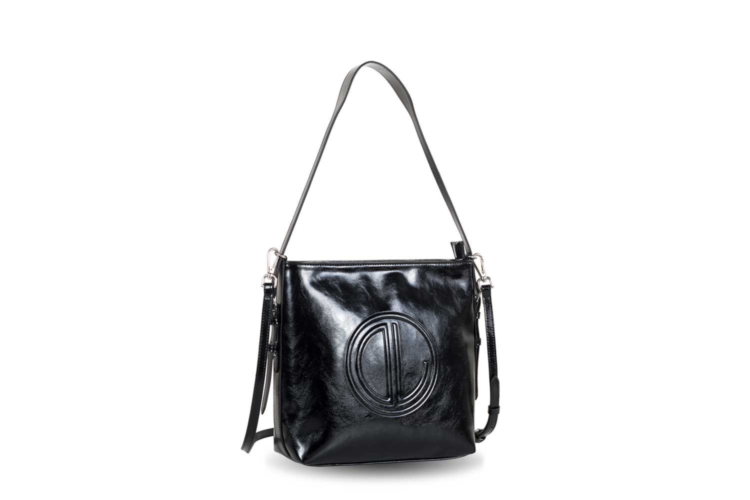 BOLSO / BANDOLERA DEVOTA & LOMBA SLEEK NEGRO 150.805-01