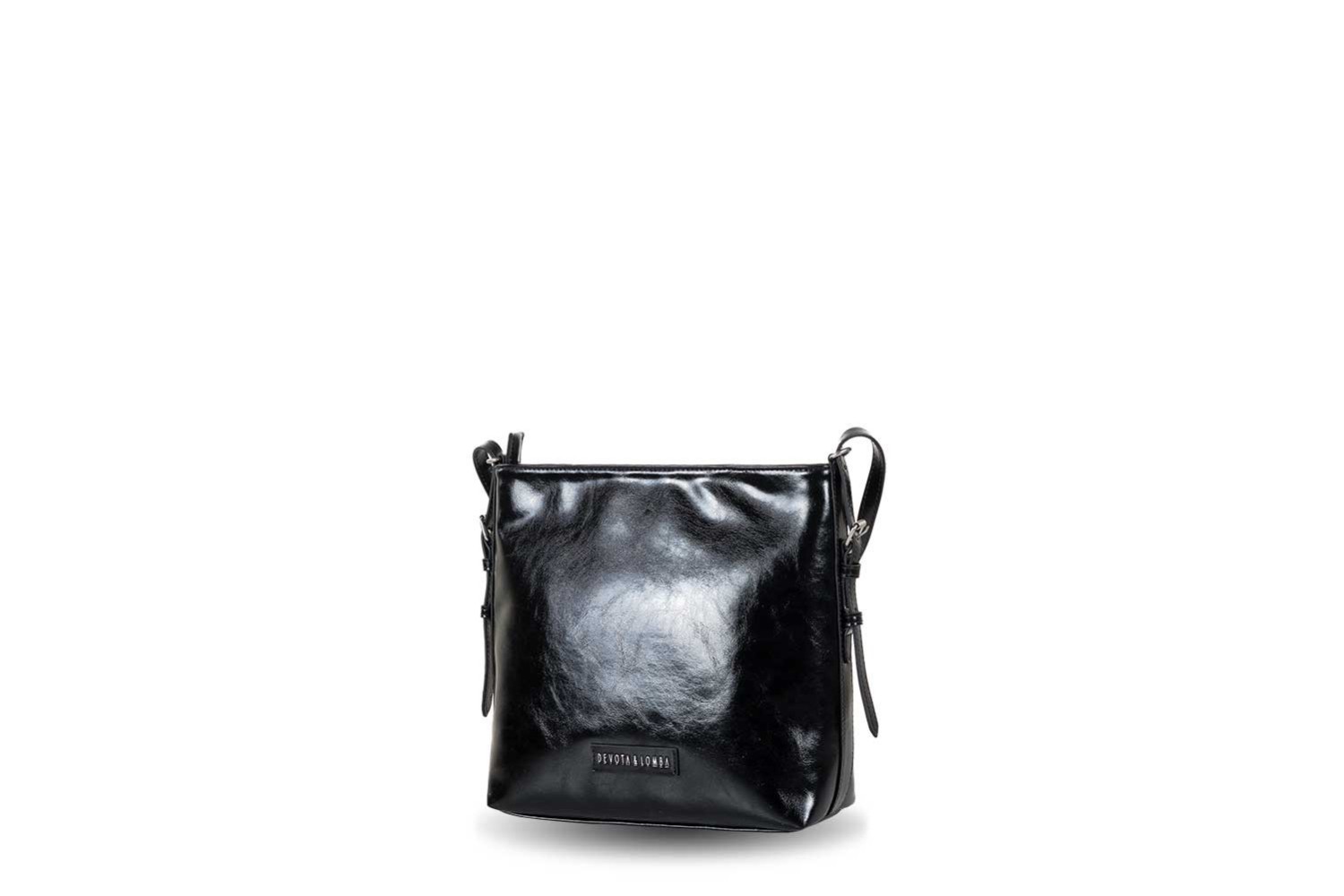 BOLSO / BANDOLERA DEVOTA & LOMBA SLEEK NEGRO 150.805-01