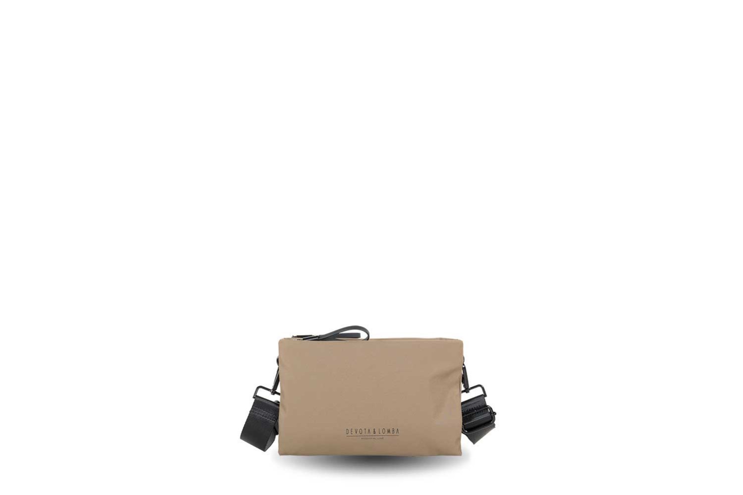 BANDOLERA / BOLSO DE MANO DEVOTA & LOMBA ESSENTIAL TAUPE 150.703-04