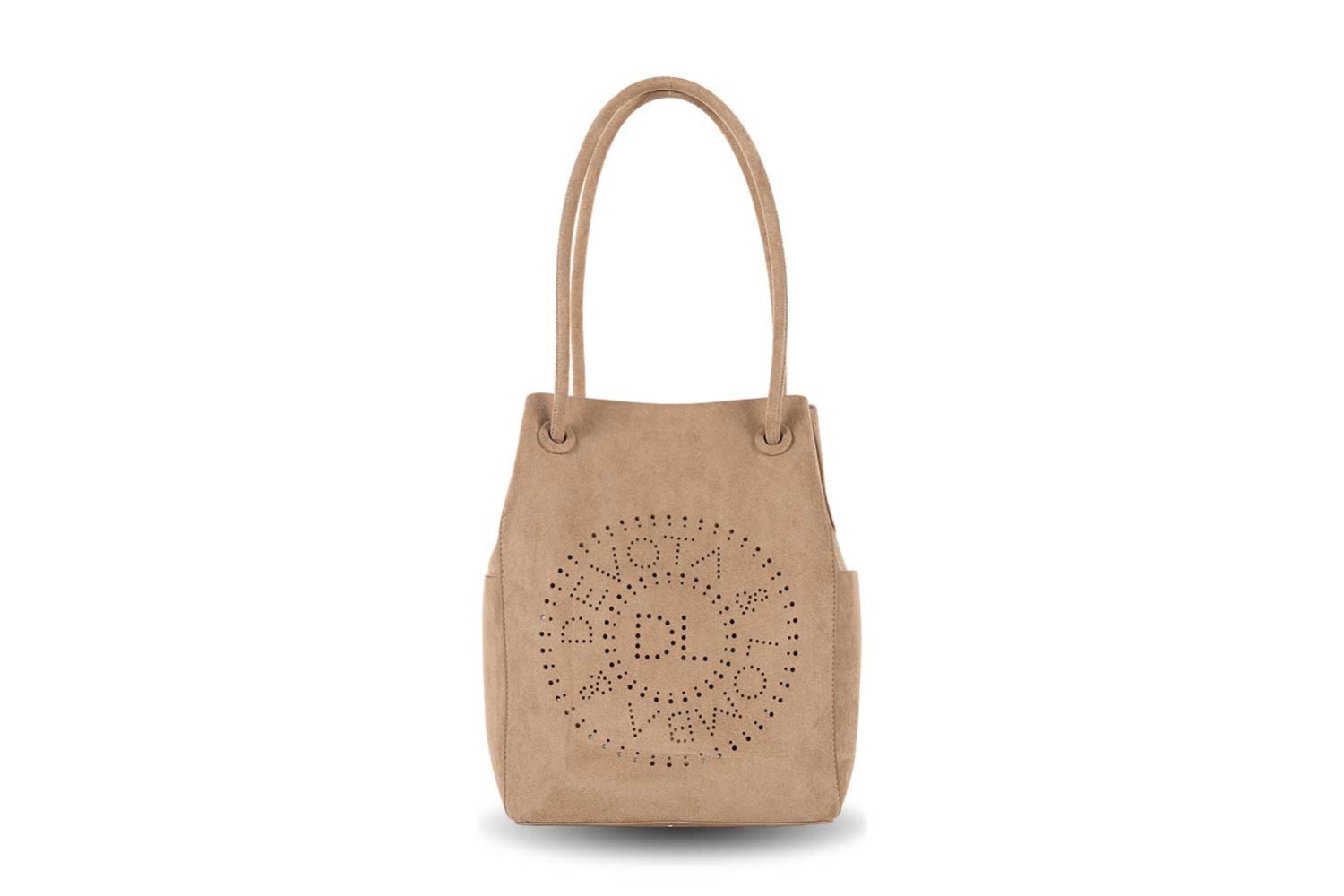 BOLSO DEVOTA & LOMBA SMOOTH TAUPE 150.620-04