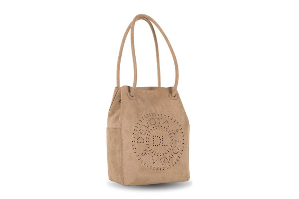 BOLSO DEVOTA & LOMBA SMOOTH TAUPE 150.620-04 2