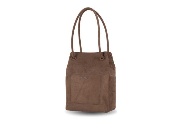 BOLSO DEVOTA & LOMBA SMOOTH MARRÓN 150.620-03