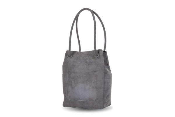 BOLSO DEVOTA & LOMBA SMOOTH GRIS 150.620-02