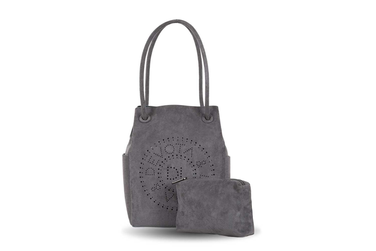 BOLSO DEVOTA & LOMBA SMOOTH GRIS 150.620-02