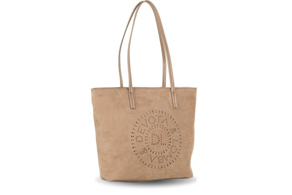 BOLSO DEVOTA & LOMBA SMOOTH TAUPE 150.619-04 2