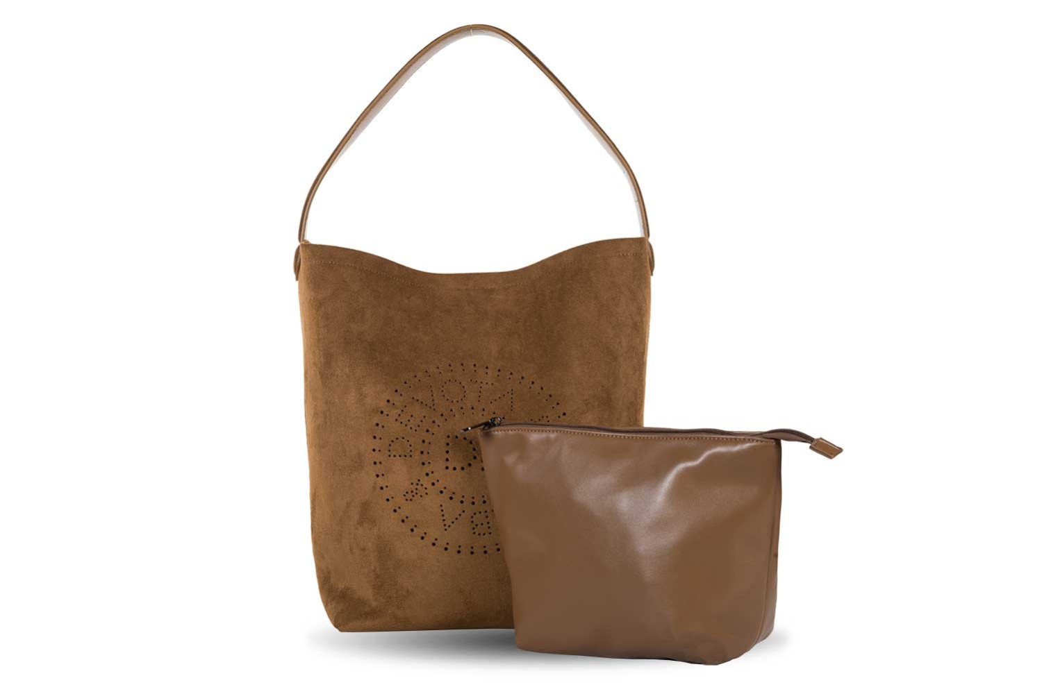 BOLSO DEVOTA & LOMBA SMOOTH CAMEL 150.618-01