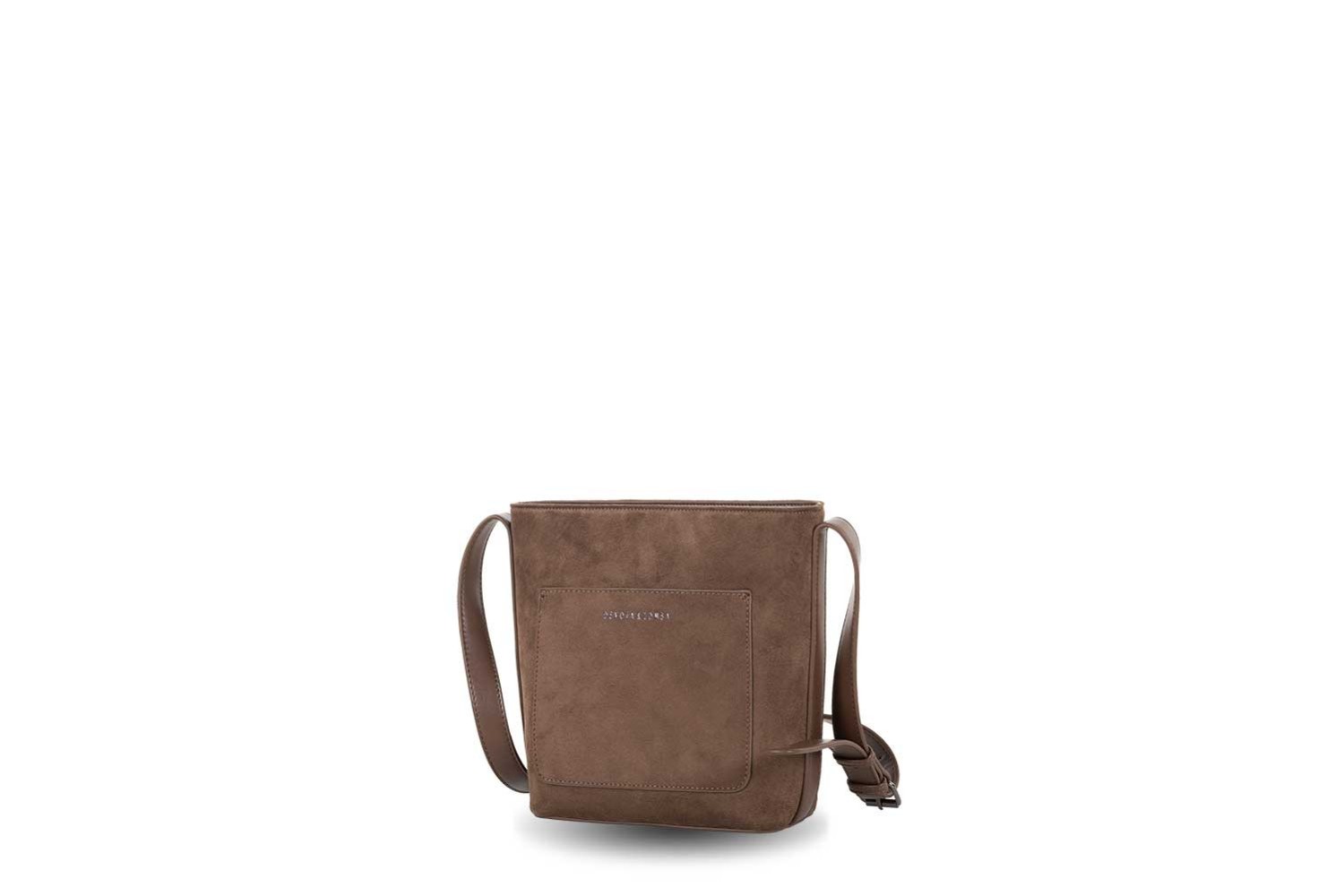 BANDOLERA DEVOTA & LOMBA SMOOTH MARRÓN 150.617-03